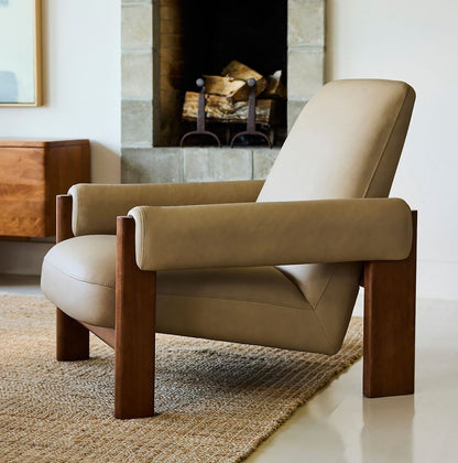 Nils leather chair